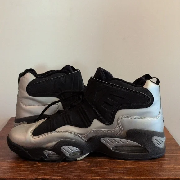 Nike Air Griffey Max 1 Metallic Silver Sz 13 - Picture 7 of 8